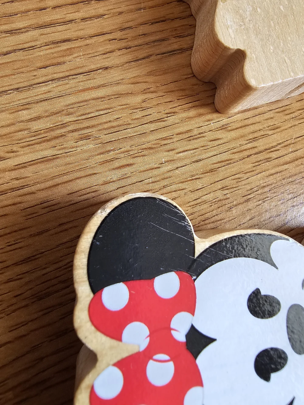 4/$10 Disney Wooden Toy Characters Minnie Mouse Donald Daisy Duck 4 Inch